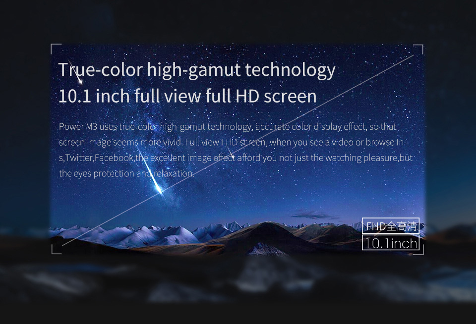 ALLDOCUBE Power M3 4G Android Phablet MT6753 Quad Core 1.5GHz 10.1 Inch  2GB RAM 32GB ROM Dual SIM Dual Camera Wifi - Black/Gray