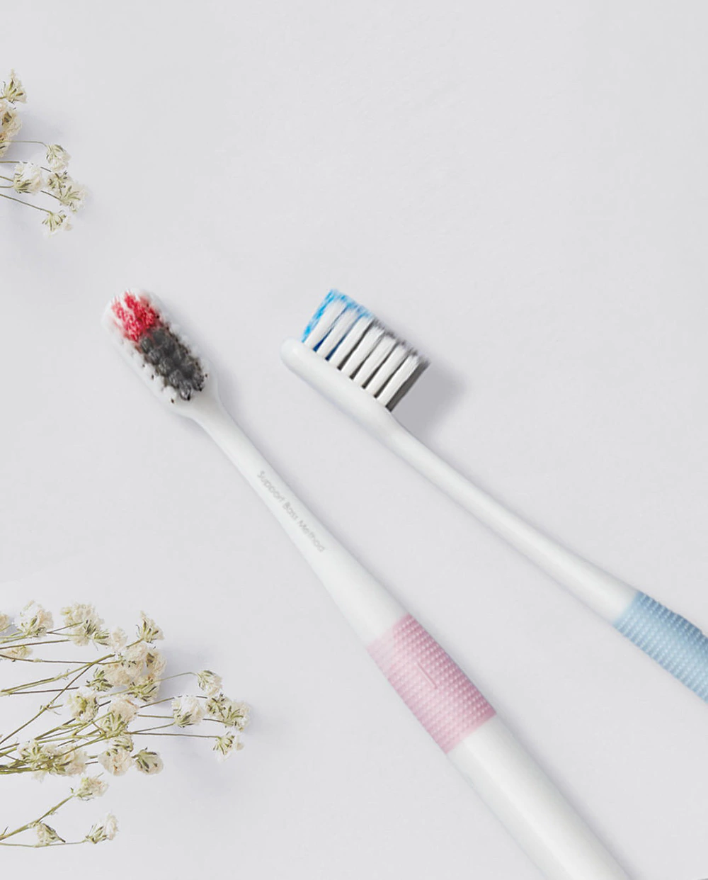 Xiaomi Doctor Bei Bass Toothbrush Handle Manual Eco-friendly Toothbrush -Blue