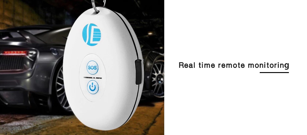TK201 Car GPS Tracker Vehicle Anti-theft Remote Monitor Real-time Tracking Over-speed Alarm - White