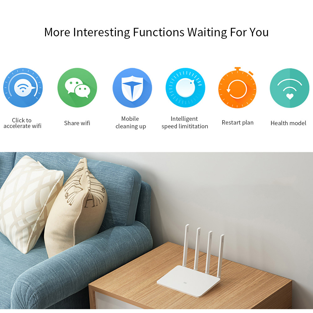 Original Xiaomi Mi 3A WiFi Router 64MB