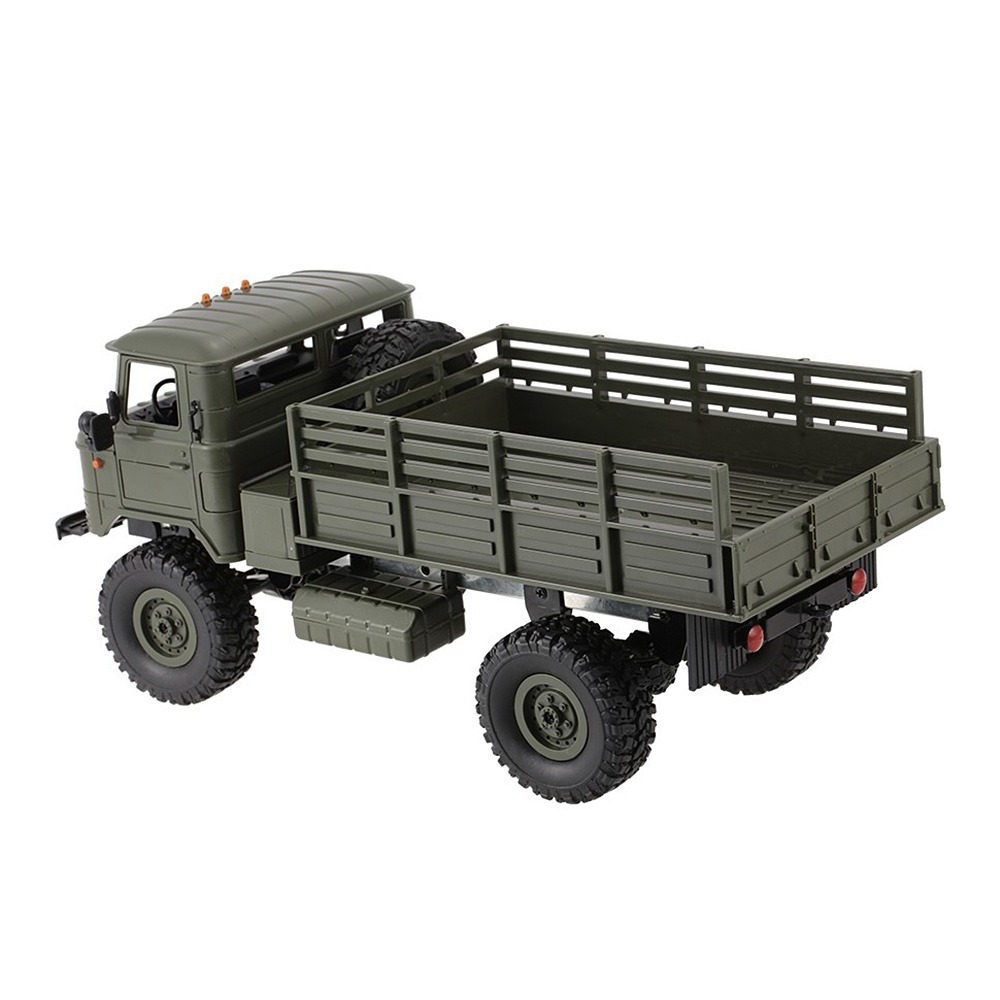 WPL B-24 2.4G 1:16 4WD Off-road Vehicles RC Car without Electronic Parts KIT - Army Green