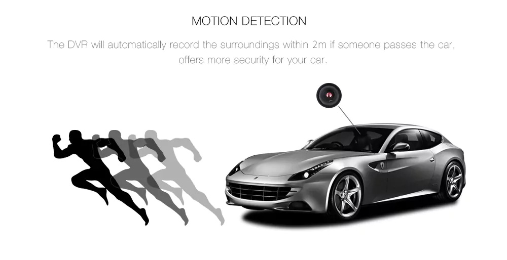 Q1 NTK96658 Sony IMX323 2.45 Inch IPS Dash Camera 1080P FHD 170 Degree Wide Angle Night Vision HDMI Car Video Recorder - Black