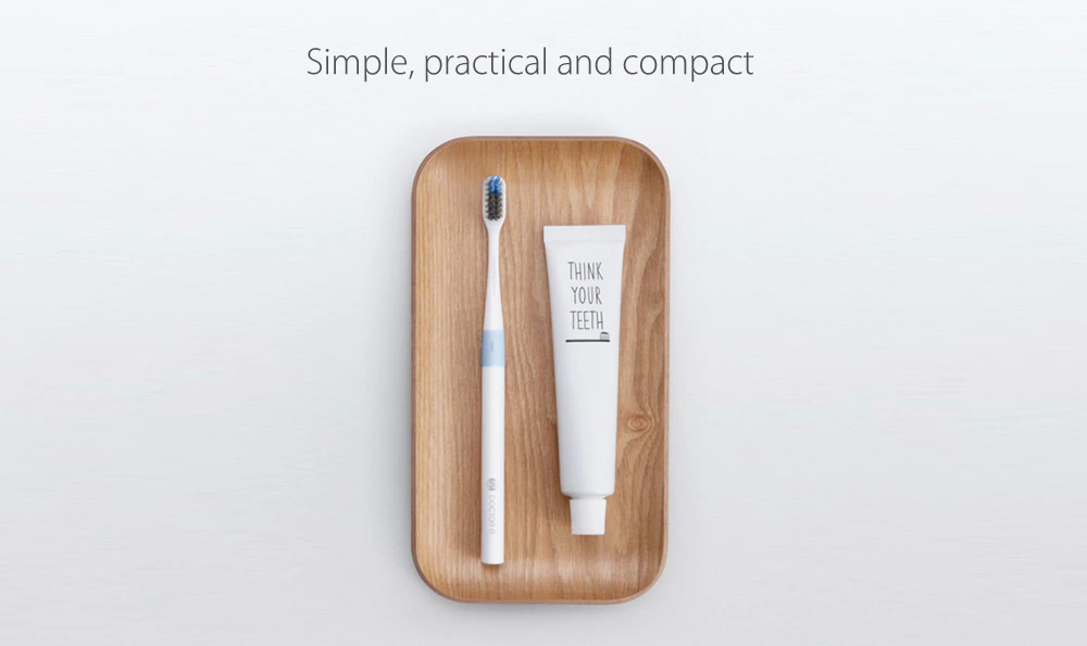 Xiaomi Doctor Bei Bass Toothbrush Handle Manual Eco-friendly Toothbrush -Blue