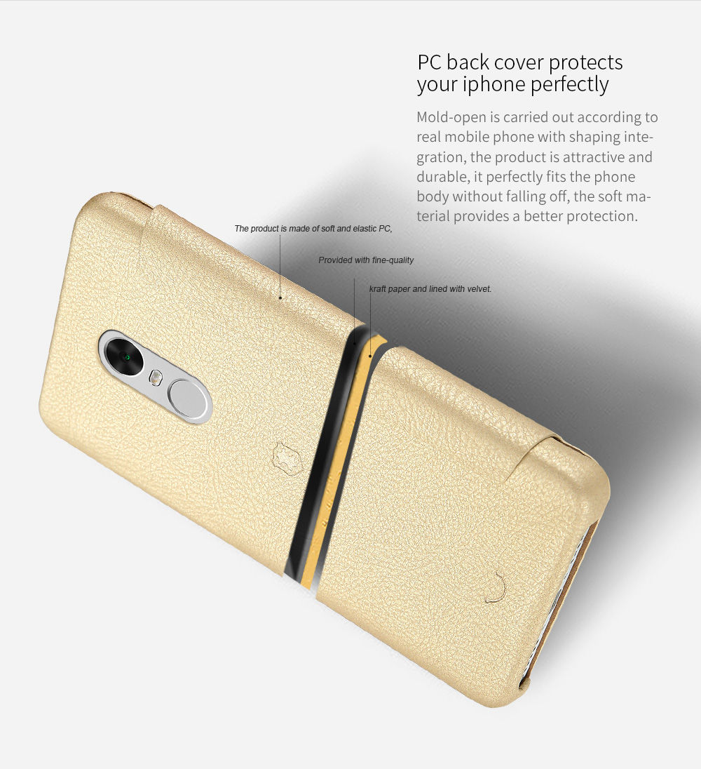 [HK Stock]Black Xiaomi Redmi Note 4 Case Lenuo Le Dream Series Superior Quality PC Phone Cover