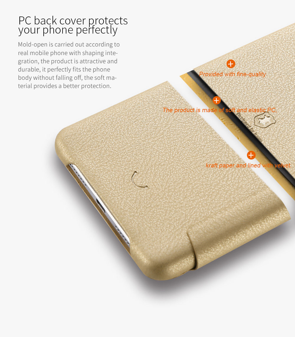 [HK Stock]Gold Xiaomi Mi Max 2 Case Lenuo Le Dream Series Superior Quality PC Phone Cover