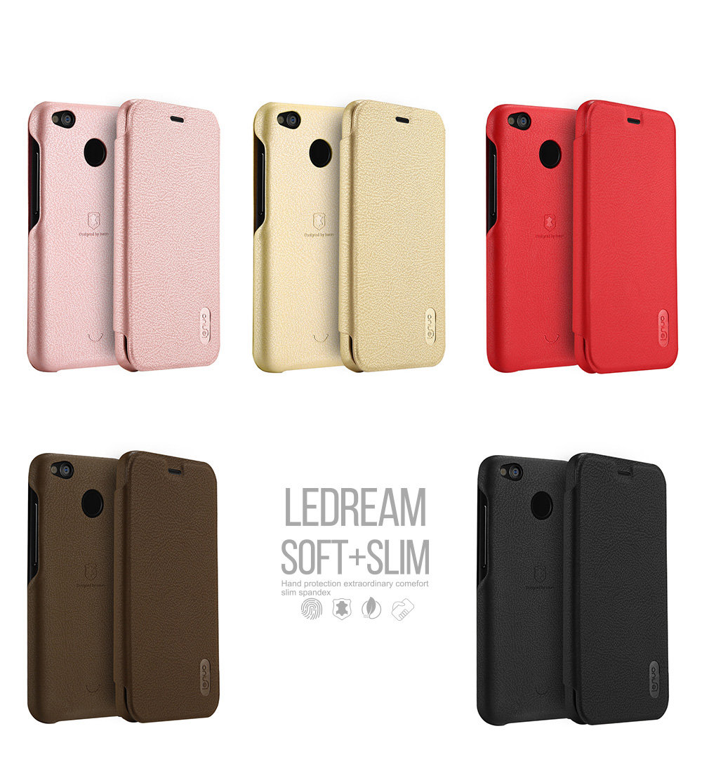 [HK Stock]Black Xiaomi Redmi 4X Case Lenuo Le Dream Series Superior Quality PC Phone Cover