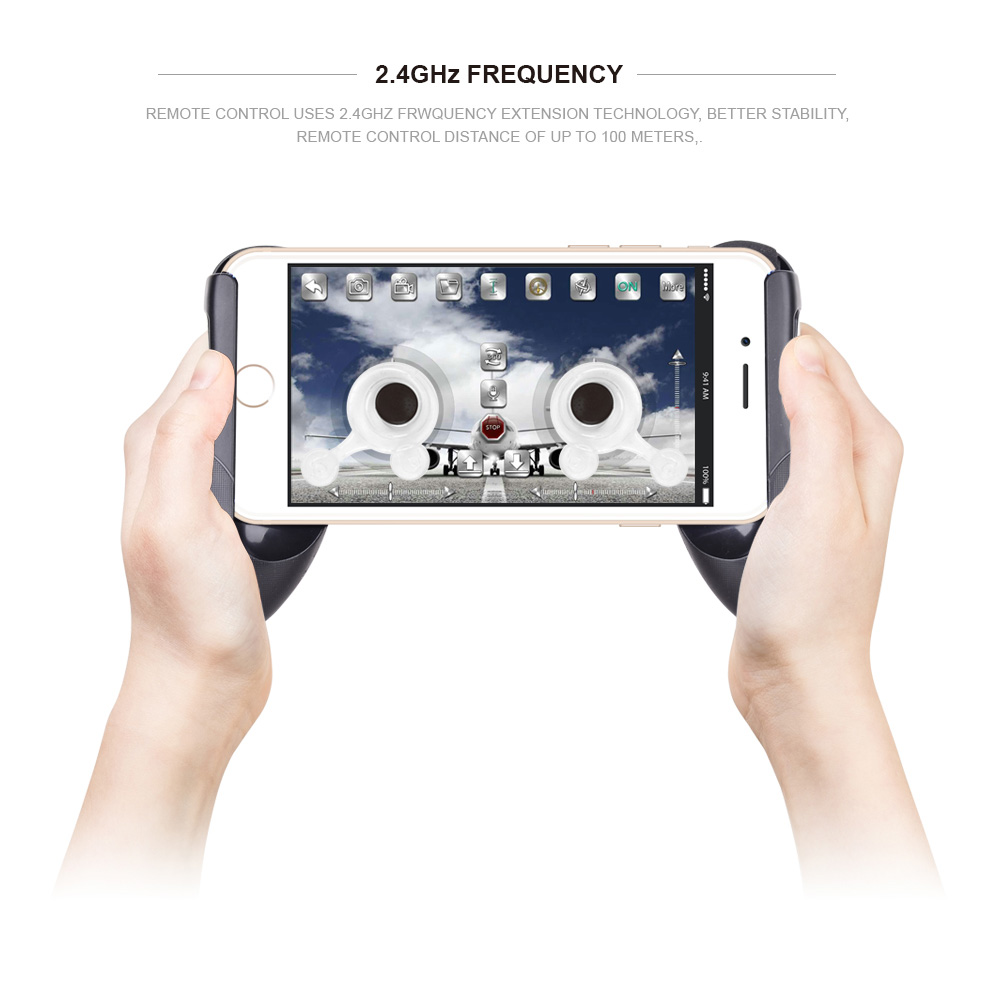 TYRC TY6 WIFI FPV Foldable Drone with 720P HD Camera Altitude Hold Mode RC Quadcopter BNF - Red