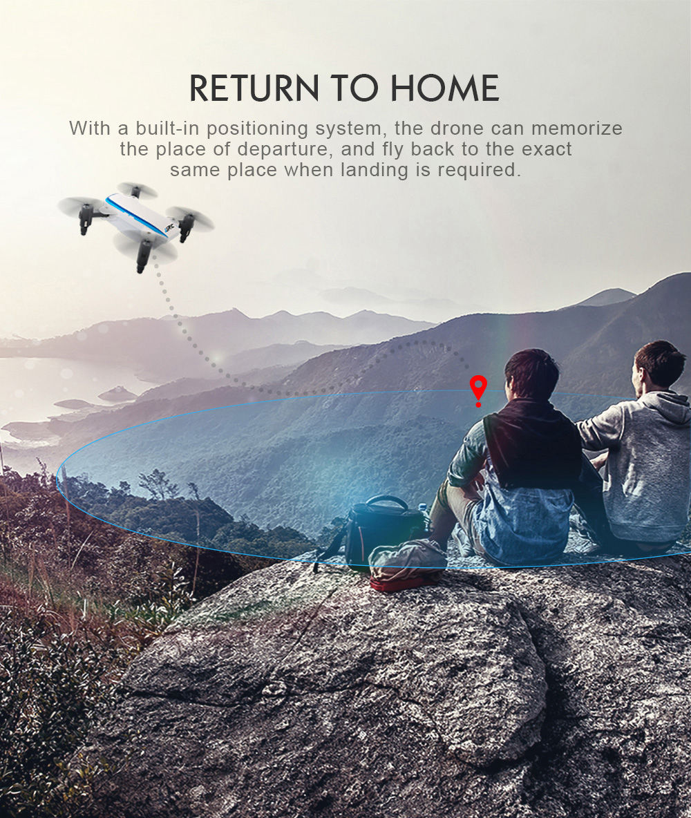 JJRC H345 Mini Double Foldable Drone 2.4G 4CH 6Axis Gyro with Headless Mode RC Quadcopter RTF