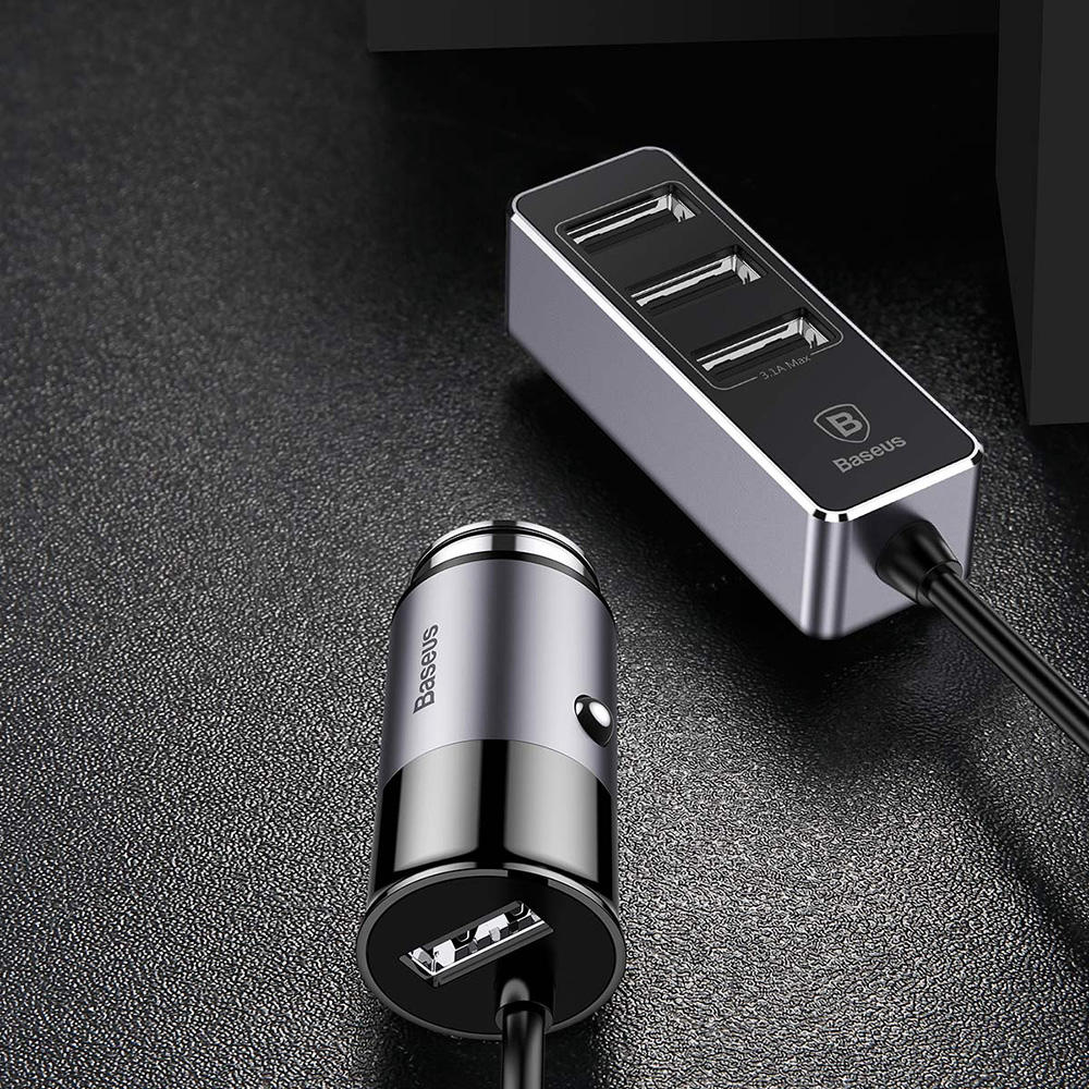 Baseus CCTON-0G Multi-functional Car Charger