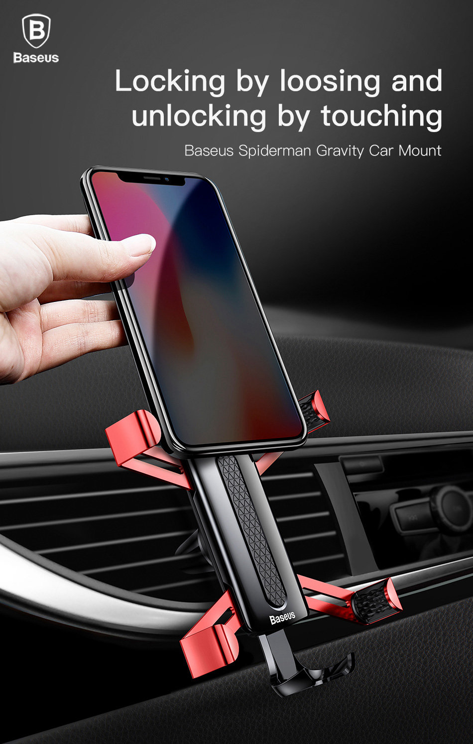 Baseus Gravity Car Phone Holder