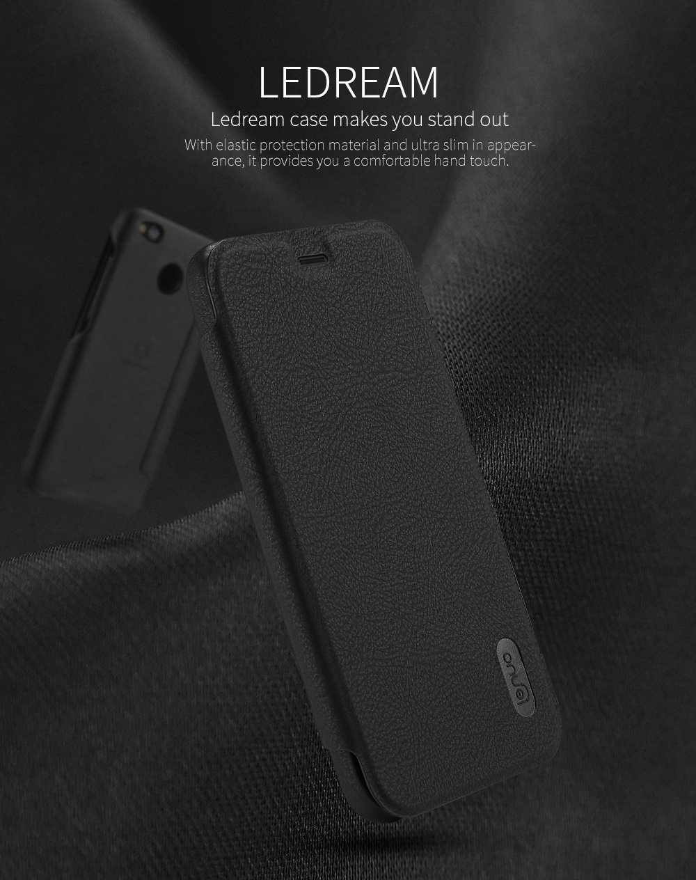 [HK Stock]Black Xiaomi Redmi 4X Case Lenuo Le Dream Series Superior Quality PC Phone Cover