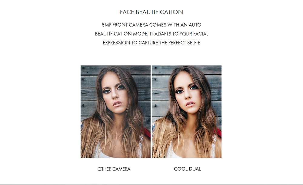 [HK Stock]Coolpad Cool dual R116 5.5 Inch Smartphone Dual 13.0MP Rear Camera Snapdragon 652 Octa Core 3GB 32GB 4000mAh Touch ID Type-C Metal Body - Gold