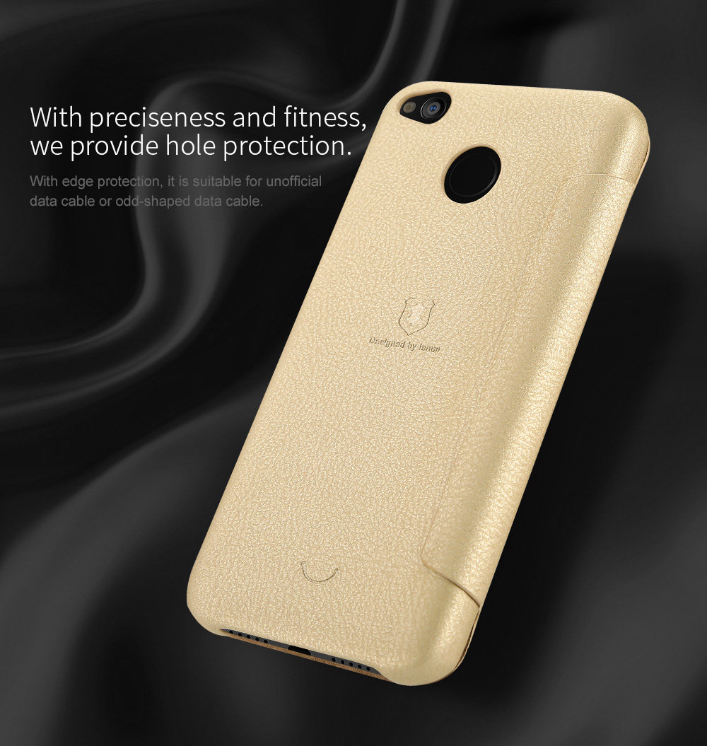 [HK Stock]Gold Xiaomi Redmi 4X Case Lenuo Le Dream Series Superior Quality PC Phone Cover