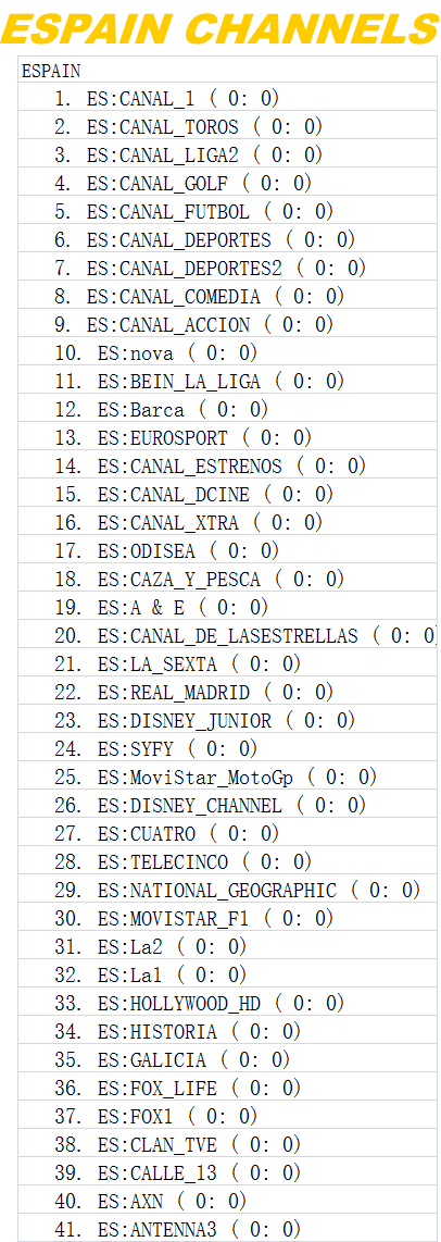 3 Months IPTV Server HD for Satellite Receiver