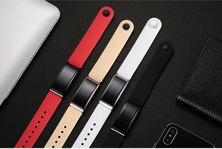 Makibes X3  Smart Bracelet Heart Rate/Blood Pressure Monitor Bluetooth Water Resistant IP68 Compatible with iOS Android  - Black