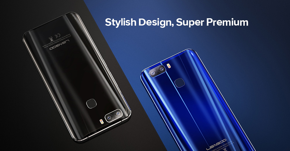 [HK Stock]Leagoo S8 Pro 5.99 Inch Smartphone 18:9 FHD+ Screen 6GB 64GB Helio P25 Octa Core Dual Rear Camera Android 7.0 Touch ID Quick Charge - Blue