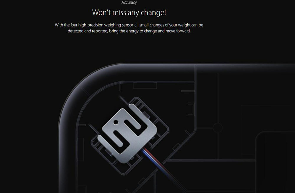 Yunmai SE M1680 Smart Body Fat Scale Bluetooth 4.0 APP Remote Control Body Composition Monitor -White