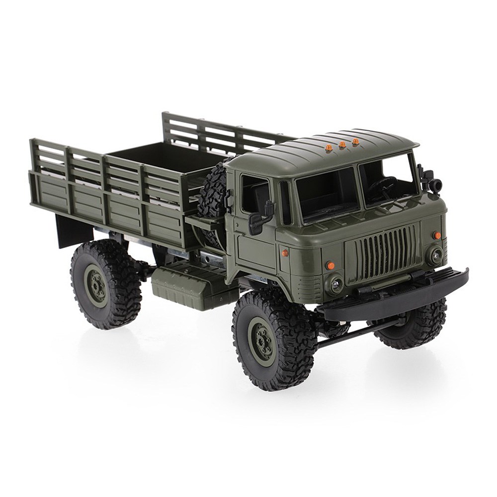 WPL B-24 2.4G 1:16 4WD Off-road Vehicles RC Car RTR - Army Green