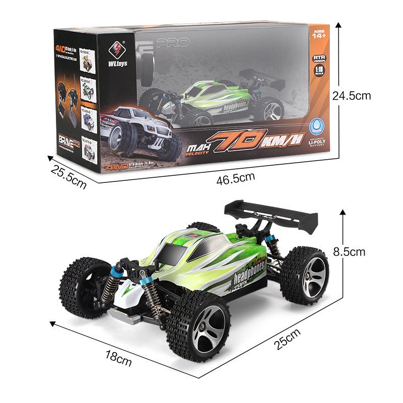 WLtoys A959-B RC Car RTR Green