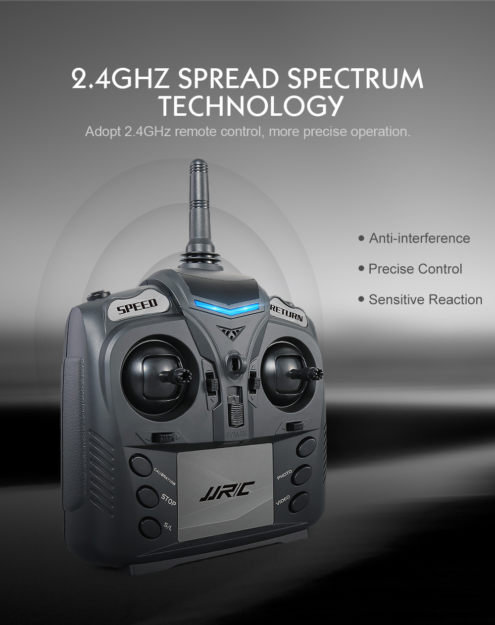 JJRC H55 TRACKER 720P WIFI FPV with GPS Positioning Brush RC Quadcopter RTF - Camouflage Yellow