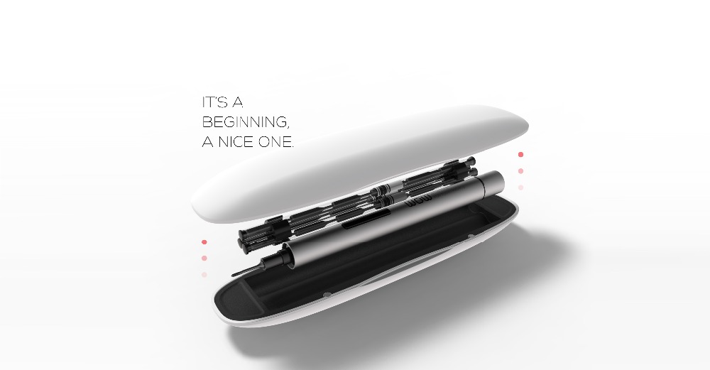 Xiaomi Wowstick 1fs 19 in 1 Electric Screwdriver with LED Light Tools Kit - Silver