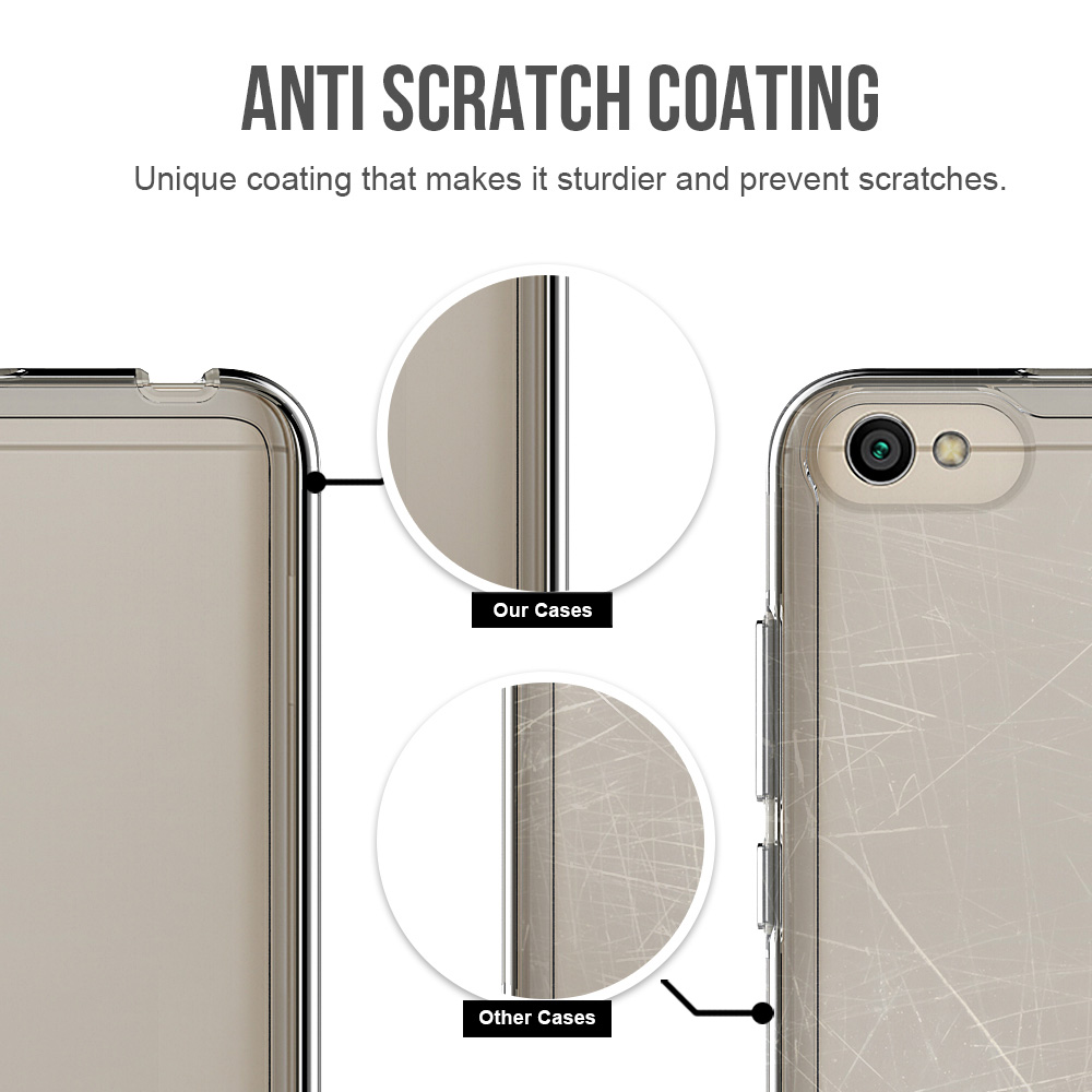 Transparent Xiaomi Redmi Note 5A Case Armour TPU+PC 2-in-1 Protective Phone Shell Back Cover