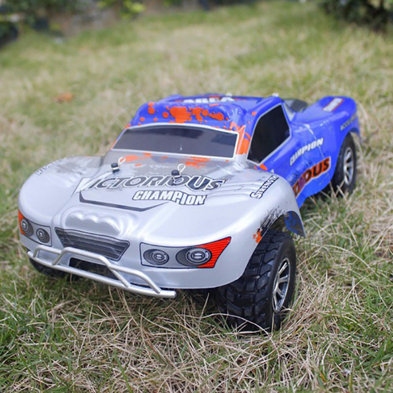 MGRC 1/18 27HZ Alloy Mini RC Car Toy Off Road Children Gift w/ Light