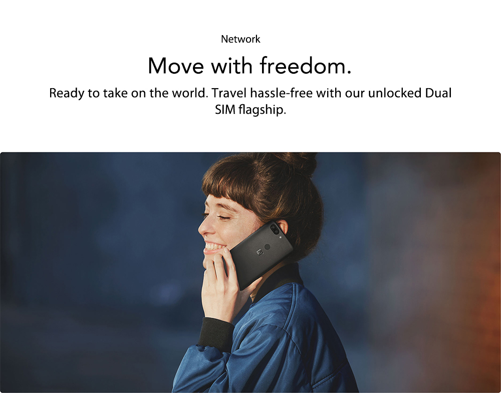 [Official Global ROM]OnePlus 5T 6.01 Inch Smartphone 18:9 FHD+ Screen Snapdragon 835 Octa Core 6GB 64GB 20.0MP+16.0MP Dual Rear Cam OxygenOS NFC Dash Charge Type C - Black