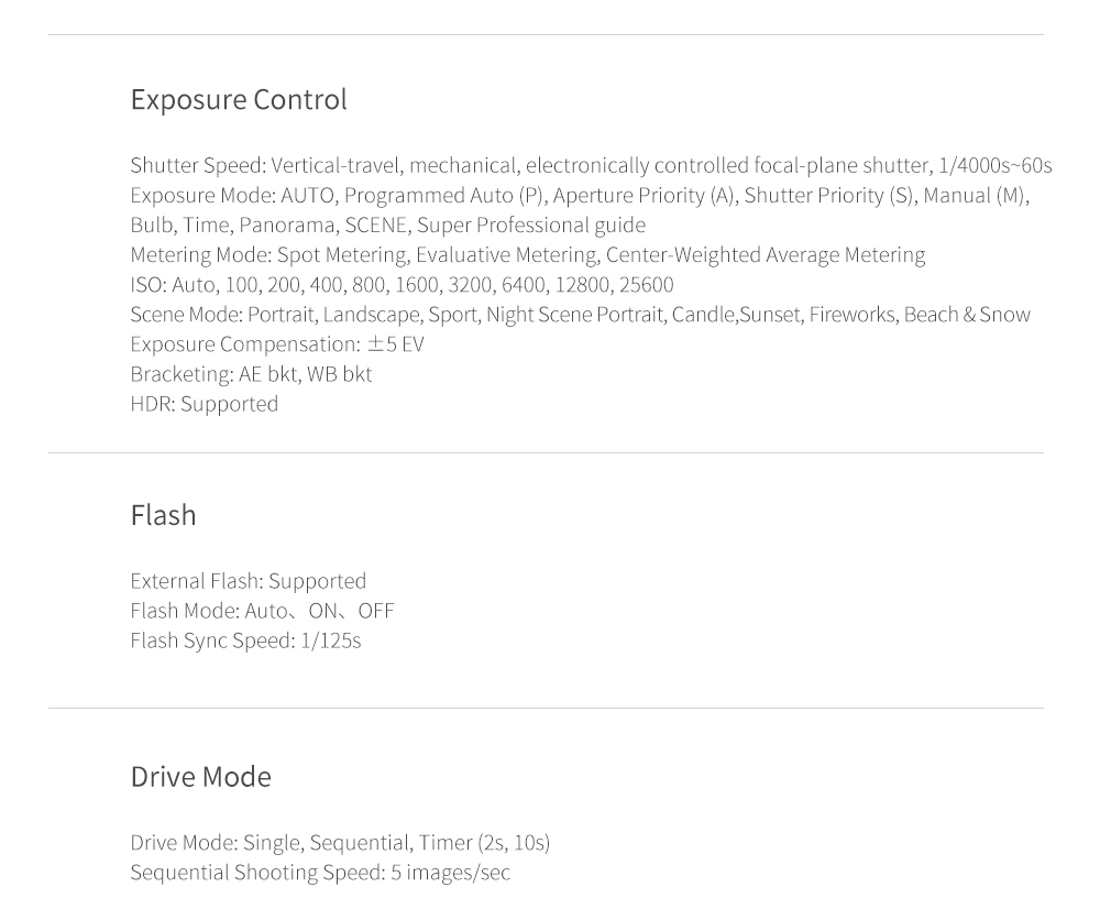 [HK Stock]Original YI M1 Mirrorless Camera Dual Lens WiFi 4K IMX269 Sensor 20MP 3.0" Touch Screen App Control - Black