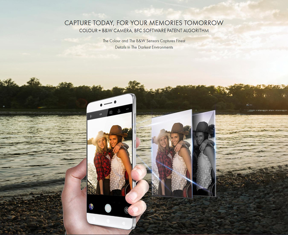 [HK Stock]Coolpad Cool dual R116 5.5 Inch Smartphone Dual 13.0MP Rear Camera Snapdragon 652 Octa Core 3GB 32GB 4000mAh Touch ID Type-C Metal Body - Gold