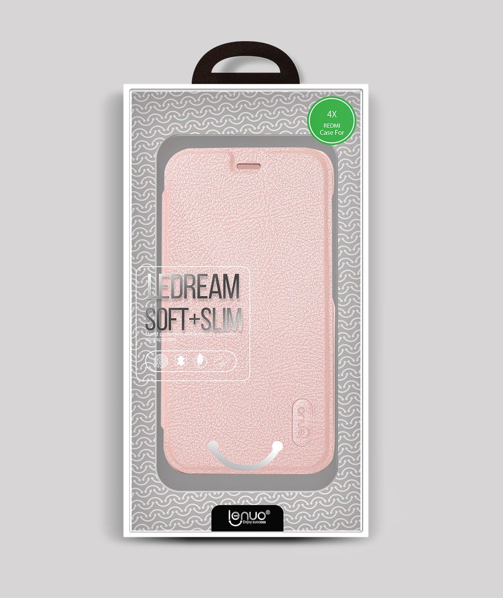 [HK Stock]Gold Xiaomi Redmi 4X Case Lenuo Le Dream Series Superior Quality PC Phone Cover