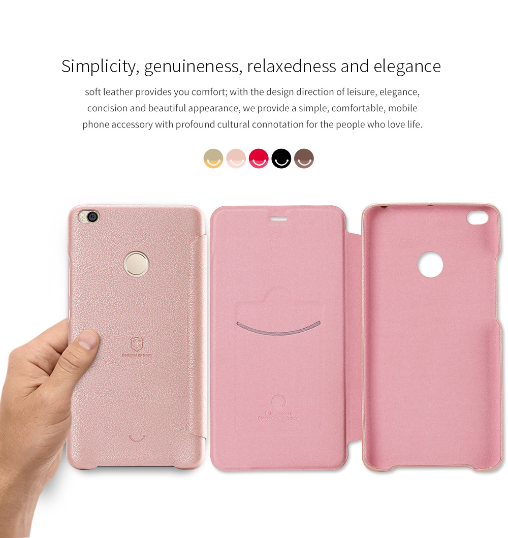 [HK Stock]Gold Xiaomi Mi Max 2 Case Lenuo Le Dream Series Superior Quality PC Phone Cover
