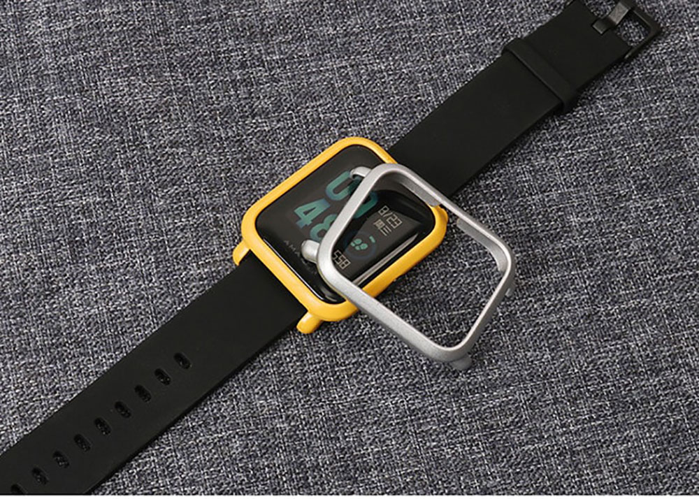 Protective Cover Case for Huami Amazfit  Bip Lite Smartwatch Dial Plate Multiple Color - Pink