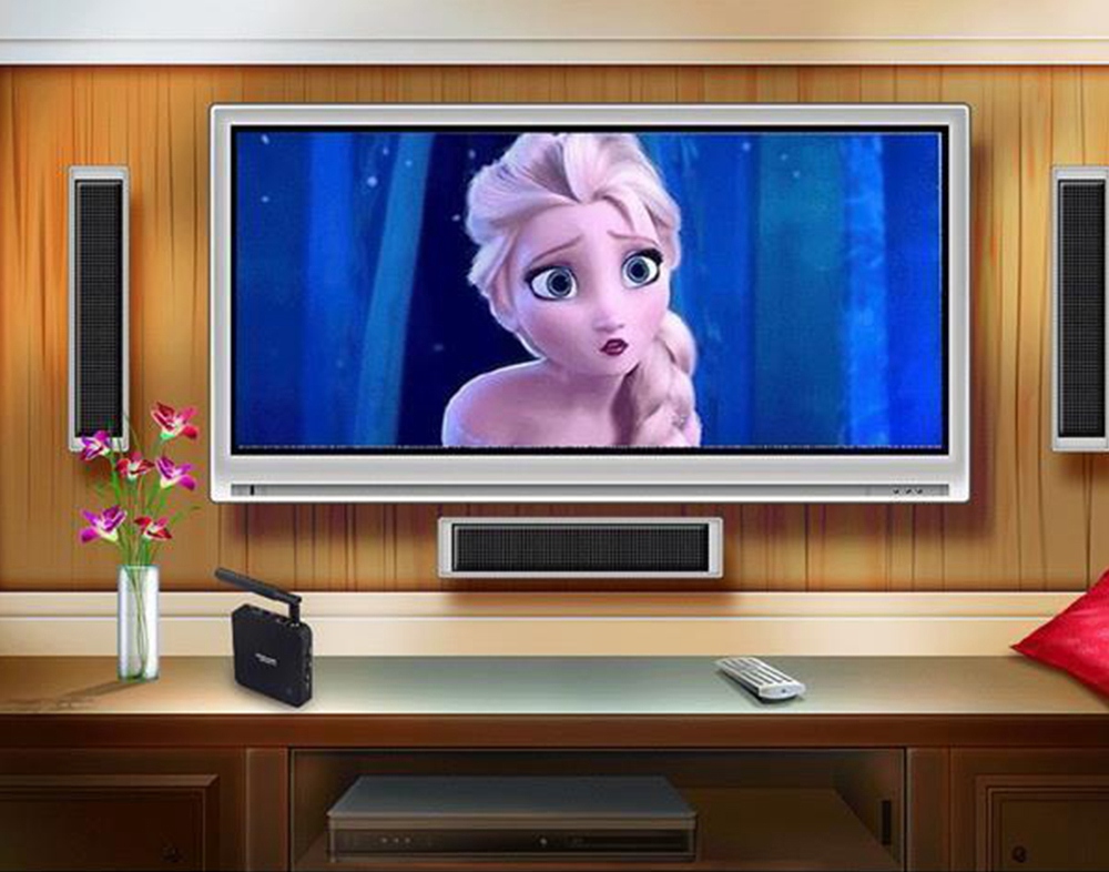 Q8 RK3288 Quad Core 1.8GHz 2GB/8GB Android 4K TV Box 2.4/5G WiFi Bluetooth H.265 HDMI