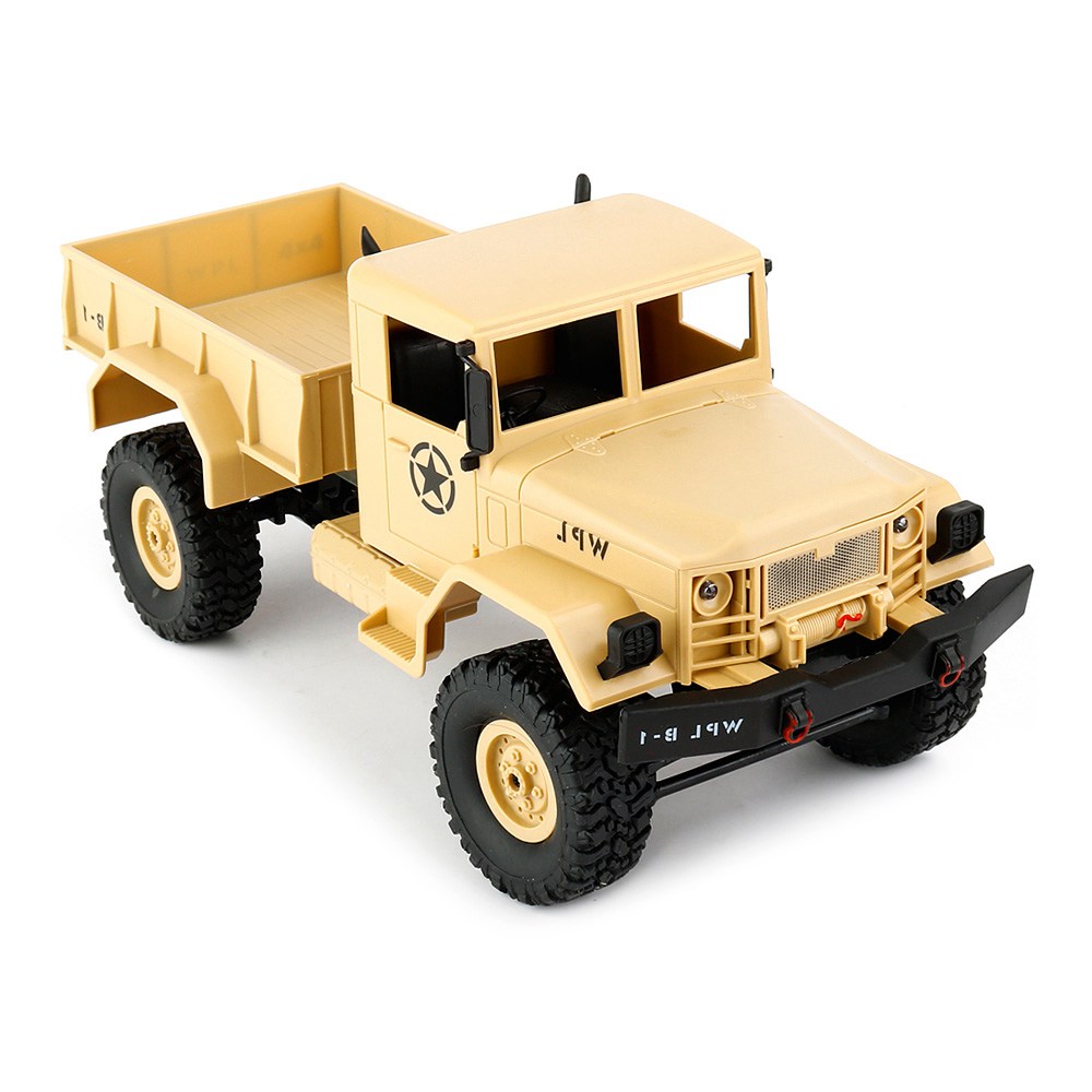 WPL B-1 DIY Car Kit 2.4G 1:16 4WD Off-road Vehicles RC Car without Electronic Parts KIT - Khaki