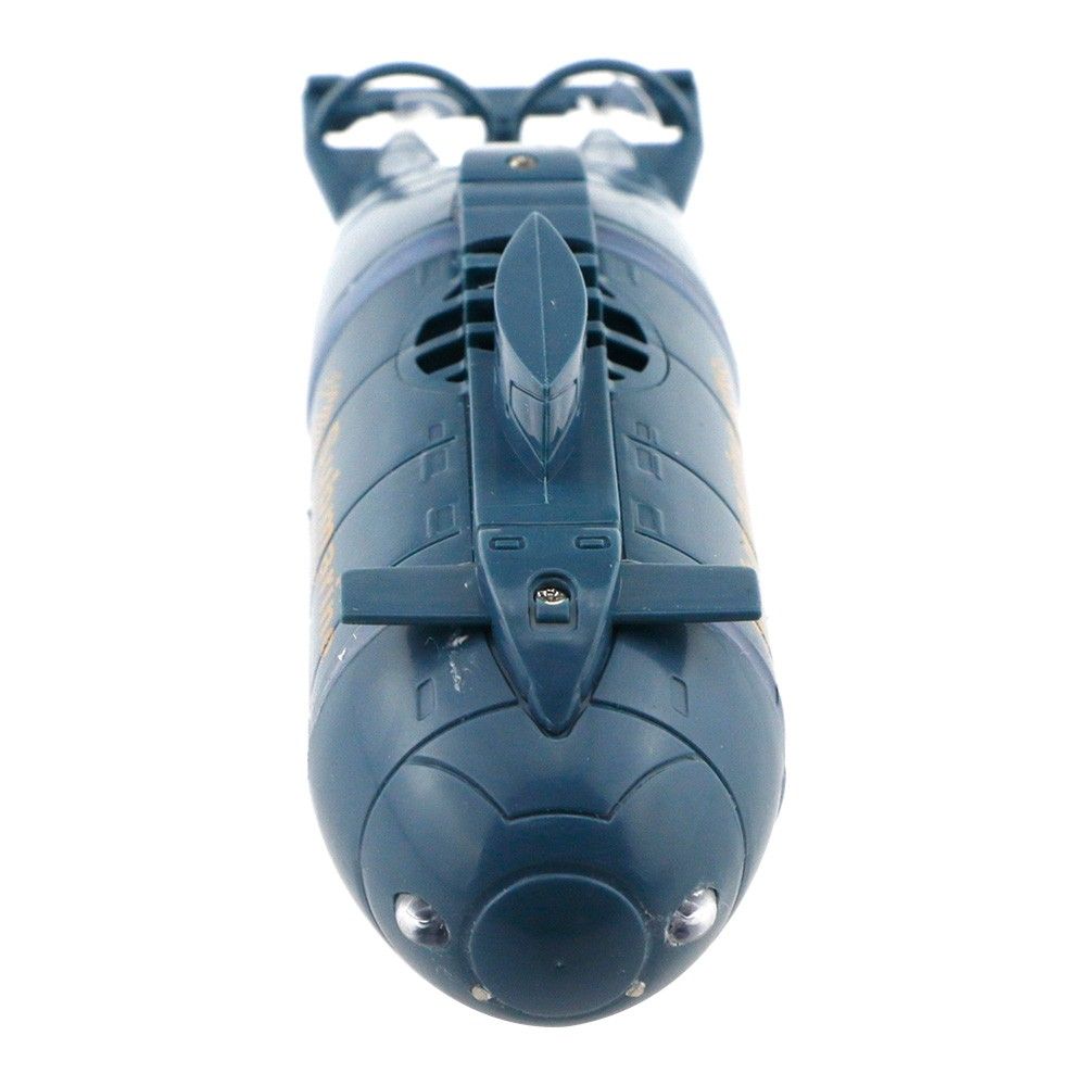 Happy Cow 777-216 40MHz 6CH Mini RC Racing Submarine Boat with LED Remote Control Toys RTR - Blue