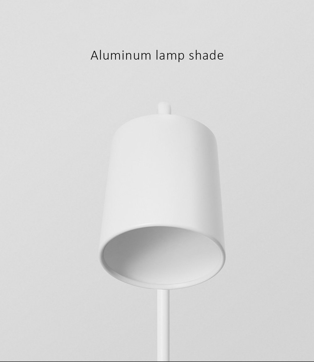 Xiaomi Mijia Yeelight Iron Lamp E27 Universal Screw 60W Replaceable Bulb Non-slip Base Desk Lamp -White