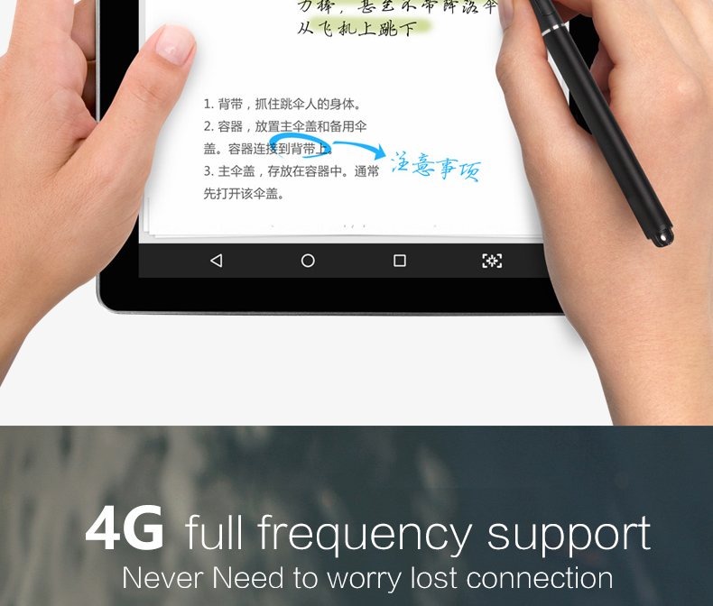 [Package A]VOYO i8 Plus 4G Phablet Dual SIM Dual Standby Android 7.0 10.1 Inch Quad Core MT6753 1.5GHz 3GB RAM 64GB ROM (Silver)+Bluetooth Keyboard(Black)