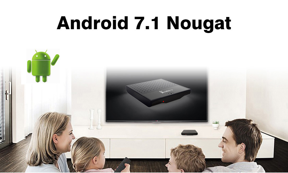 Mecool KM8 P Android 7.1 Nougat Amlogic S912 TV BOX Support YouTube 4K Netflix 1GB/8GB KODI HDR10 802.11 b/g/n WIFI LAN