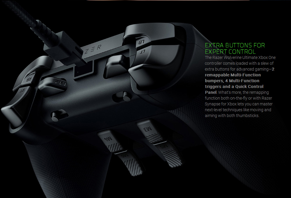 Razer Wolverine Ultimate Chroma Gamepad Razer Wolverine Ultimate Chroma Gamepad