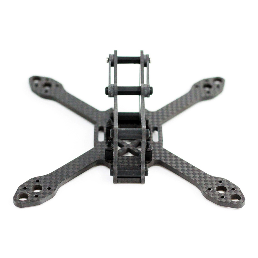 A-Max Akitainu 130mm Wheelbase 3K Carbon Fiber 3mm Thickness Main Board Frame Kit