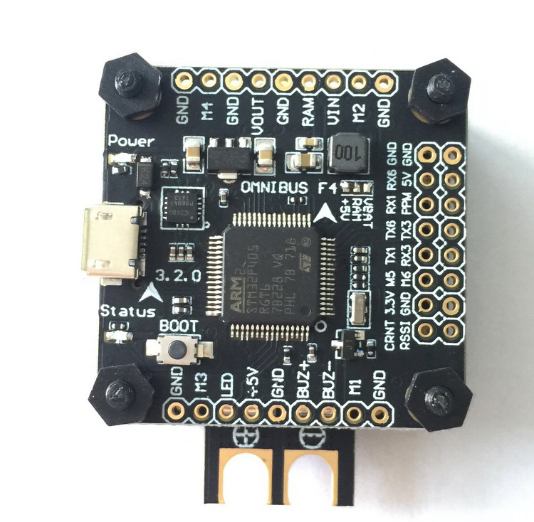 Omnibus F4 AIO Flight Controller STM32 F405 MCU Built_in Betaflight OSD
