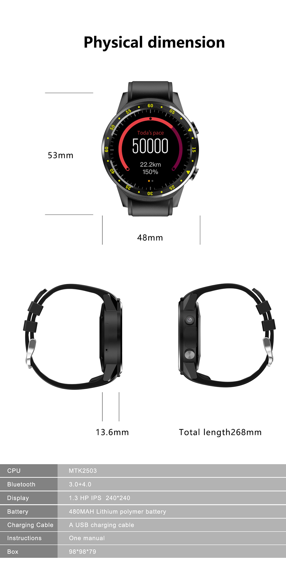 f1 sport smart watch