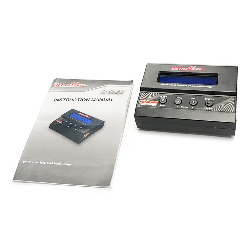 Ultra Power UPB6 Mini 60W 6A DC Balance Charger For 2-6S Lipo Battery