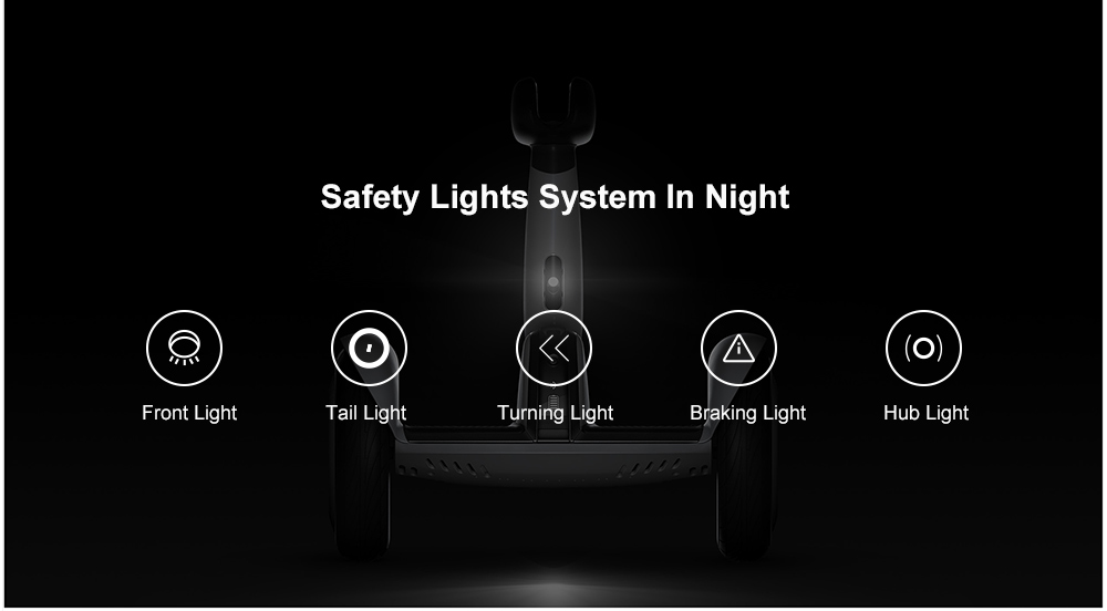 Xiaomi Mi Scooter Plus N4M340 Electric Self Balancing Scooter 35KM Endurance Alloy Underpan Connect with Camera Automatic Follow - White