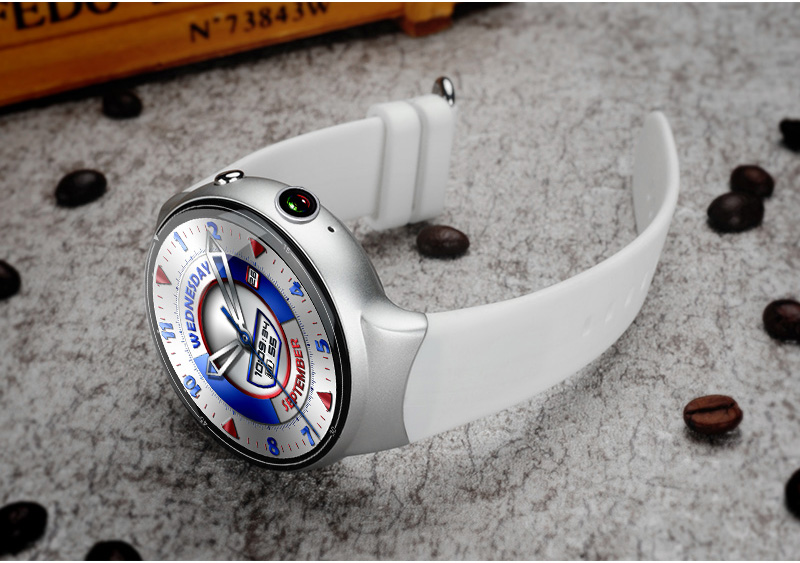 Makibes I4 Air 3G MTK6580 Smartwatch Phone Quad Core 1.3GHz 2GB RAM 16GB ROM 2.0MP Camera Heart Rate Monitor - Black