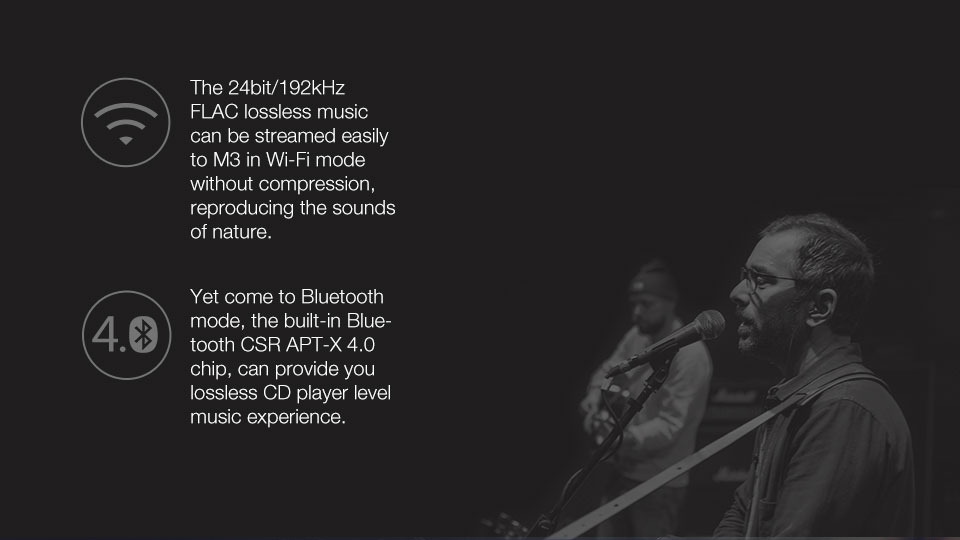 GGMM WS-301 M3 Wireless Bluetooth 4.0 WiFi Digital Speaker - Rose