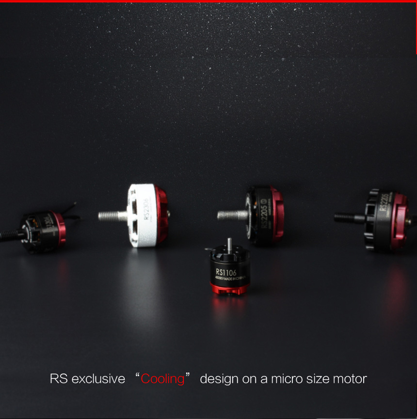 EMAX RS1106 1106 4500KV Micro Brushless CW Motor for FPV Racing Drone