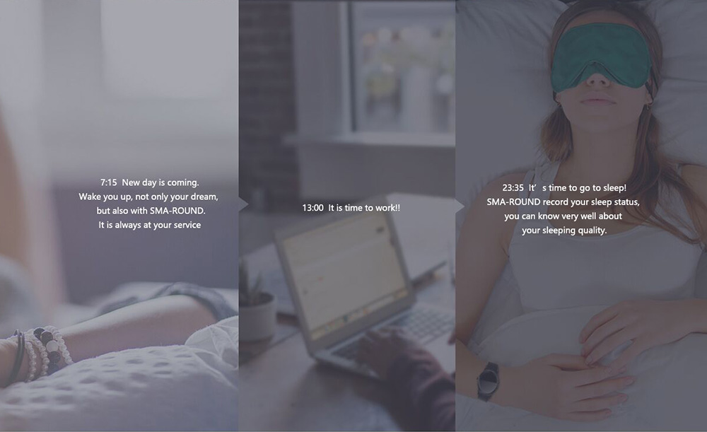 SMA 09 Smartwatch MTK2502C-ARM7 Chip Bluetooth Heart Rate Monitor Message Notification Smart Gesture Leather Band  - Black