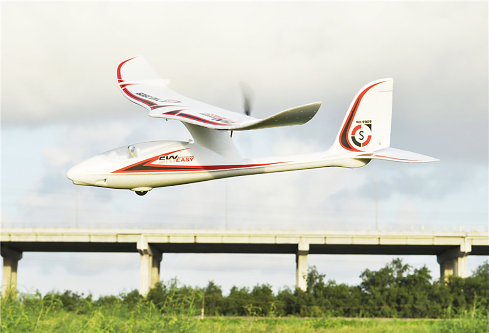 Top Wing Skyeasy FPV EPO 1050mm Wingspan with DSM2 RC Airplane RTF - Goggles Edition